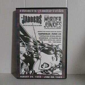 Jabbers & Murder Junkies DVD 10 Year Anniversary GG Allin Punk Rock Concert